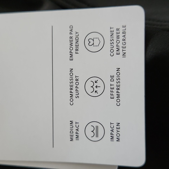 Athleta Ultimate Bra Black Medium A-C MSRP $49 FPS032 - Picture 9 of 10